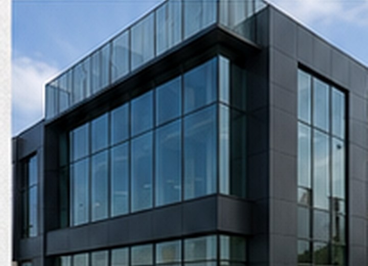 Commercial ACM panel facade